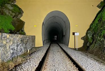 Túnel de Bagaúste na Linha do Douro