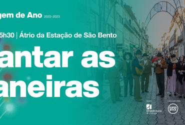 Cantar as Janeiras na Estação de São Bento