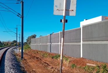 Barreiras Acústicas Inovadoras com Incorporação de Borracha 