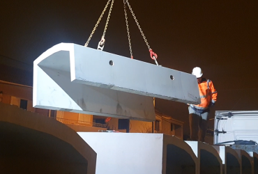 Barreiras acústicas inovadoras testadas na rede ferroviária nacional