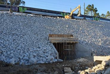 Trabalhos Linha do Norte, entre Pampilhosa e Souselas