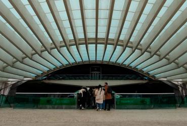 Visita à Gare do Oriente.