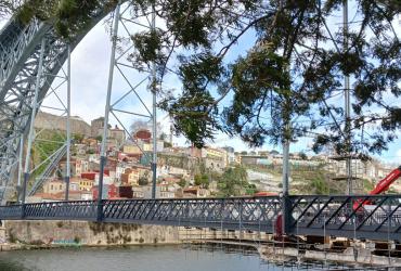 Reabertura do tabuleiro inferior da Ponte Luiz I