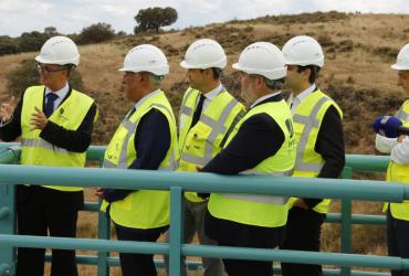 Primeiro-Ministro visita obra de construção da nova Linha de Évora