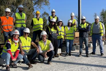 Estudantes em Engenharia Ferroviária do ISEL