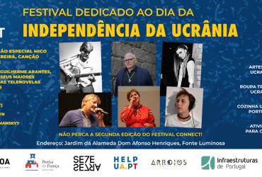 IP associa-se ao Festival do Dia da Independência "Connect for Ukraine"