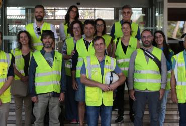 Grupo do Ciência Viva no Verão visita Ponte 25 de Abril