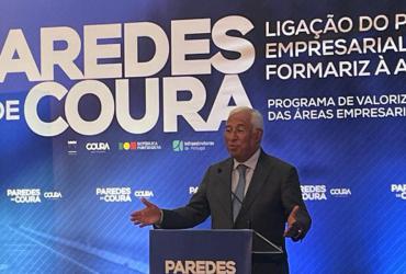 António Costa inaugura a nova ligação do Parque Empresarial de Formariz à A3