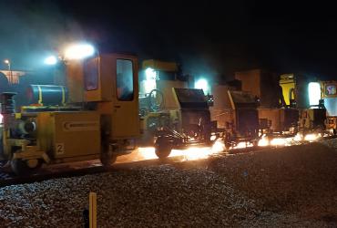 Linha do Norte - Fotografia da técnica de esmerilagem