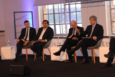 Fotografia 1 - Miguel Cruz representa a IP na Conferência “Código da Construção – O Futuro”