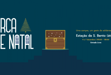 Arca de Natal na Estação de São Bento