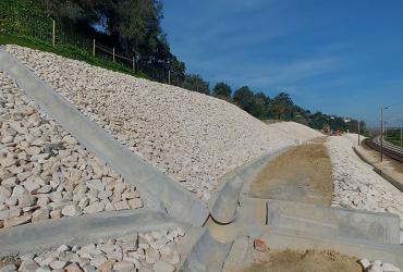  Concluída a estabilização do talude de escavação na Linha do Norte: fotografia 4