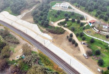 Concluída a estabilização do talude de escavação na Linha do Norte: fotografia 2