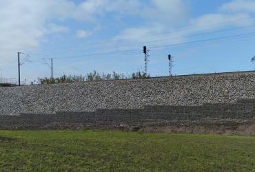 IP conclui obra de reforço e estabilização de talude na Linha do Norte: fotografia 2