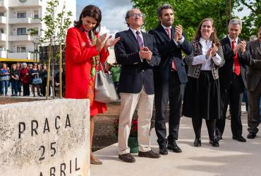 Praça 25 de Abril inaugurada em Coimbra no âmbito das obras do Metrobus