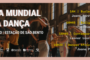 Dia Mundial da Dança na Estação de São Bento