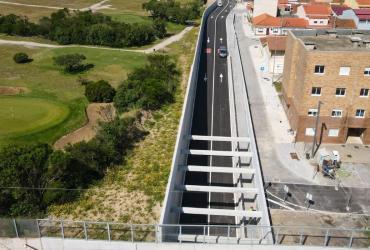 Fotografia da Passagem Inferior da Linha do Norte em Espinho: fotografia 3