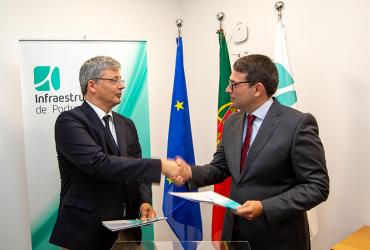 Assinatura obra - reabilitação e modernização do Túnel do Grilo