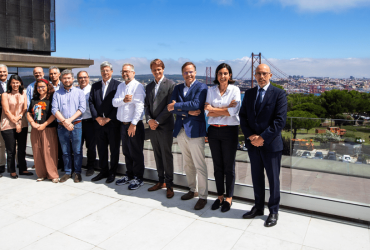 Fotografia 1 - Reunião da IP com a RNE sobre processo TTR