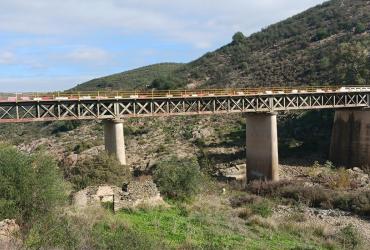 Desenho da Ponte do Vascão na EN122: fotografia 1