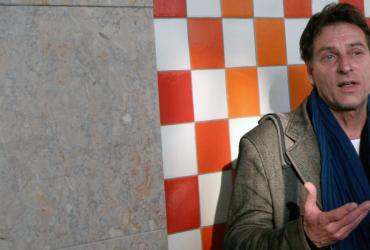 Andreas Stöcklein na Estação de Campolide em 2023