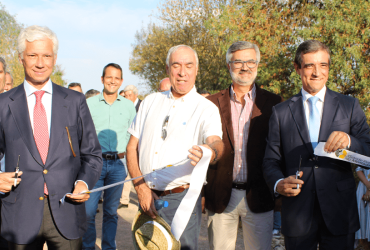 Fotografia 1 - Cerimónia de abertura da Ecopista de Reguengos 