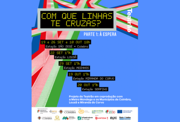  Teatro nas estações do Sistema de Mobilidade da Metro Mondego