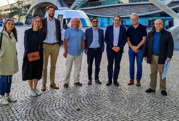  Grupo técnico da UIC do SMGG na Estação do Oriente