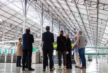  Grupo técnico da UIC do SMGG na Estação do Rossio