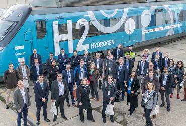 Projeto FCH2RAIL - primeiro comboio movido a hidrogénio: fotografia 1