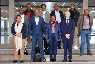 Fotografia 1 - Assistência Técnica ao Ministério das Obras Públicas de Moçambique