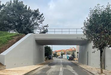 Imagem 1 - Passagem inferior da Linha do Vouga, em Albergaria-a-Velha