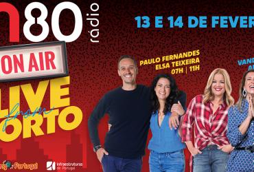 Estação de São Bento recebe M80 Rádio com emissões especiais no Porto