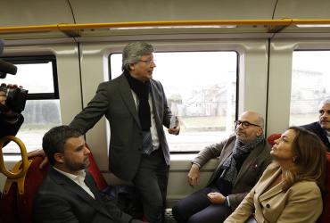 Explicação dos trabalhos por parte do Presidente da IP, Miguel Cruz