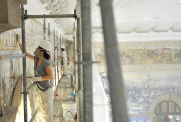 Imagem - Restauro Estação São Bento