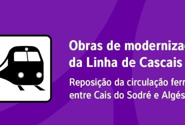 Imagem - modernização da Linha de Cascais