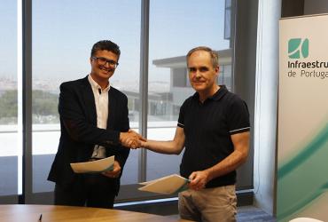 Consignação da empreitada de construção de uma Passagem Inferior para Peões, da Linha do Alentejo