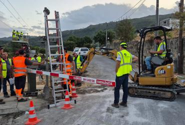 Reposição das condições de segurança e circulação