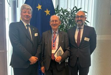 Imagem 1 - Celebração dos 20 Anos dos Coordenadores dos Corredores da RTE-T