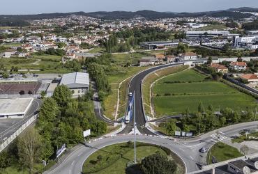 Fotografia da Variante à EN14 - Interface Rodoferroviária / Santana