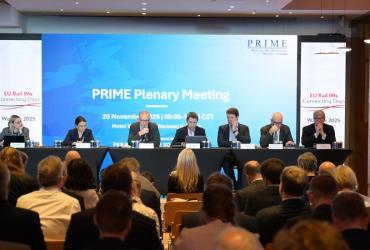 Plenário do Platform of Rail Infrastructure Managers in Europe (PRIME)