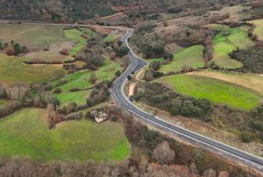 Concluída a requalificação da EN103 entre Vinhais e Bragança