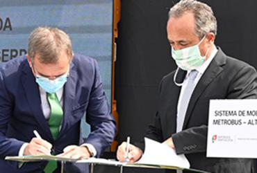 Início da empreitada de construção do troço entre Alto de São João e Serpins