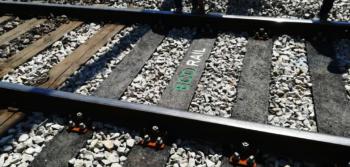 1.ª instalação piloto – Linha de acesso à triagem, no Entroncamento