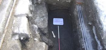 Plano Final da sondagem - Realizada para caracterização da estrutura de pavimento na Ponte da Barca