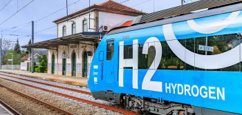 Primeiro comboio a Hidrogénio realiza testes na rede ferroviária portuguesa (créditos foto CAF)
