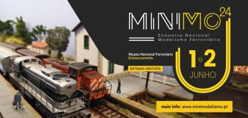 Cartaz do evento MiniMO no Museu Nacional Ferroviário: fotografia 1