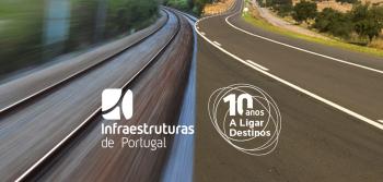 Imagem IP 10 anos a Ligar Destinos