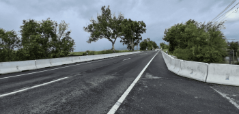 EN10 com nova Passagem Hidráulica sobre a Vala do Toiro