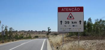 Reforço de sinalização para evitar atropelamentos de  lince-ibérico